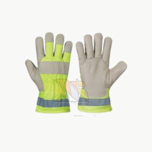 Hi_Visible Reflective Gloves